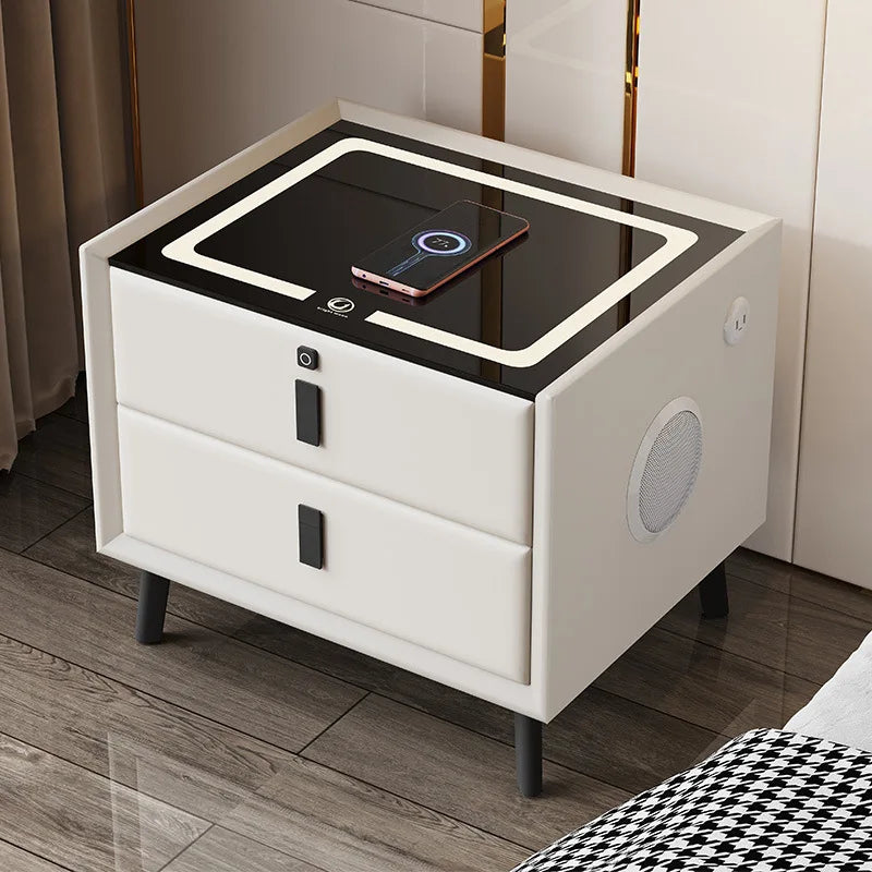 Nordic Style Smart Bedside Table