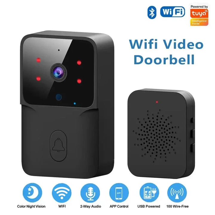 Tuya WiFi Doorbell, Wireless Camera Bell