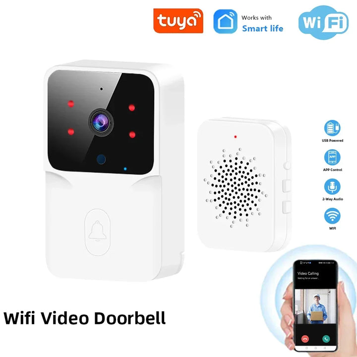 Tuya WiFi Doorbell, Wireless Camera Bell