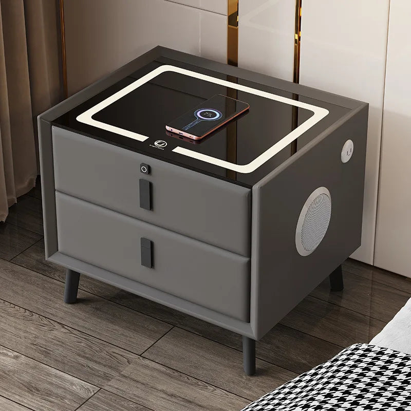 Nordic Style Smart Bedside Table