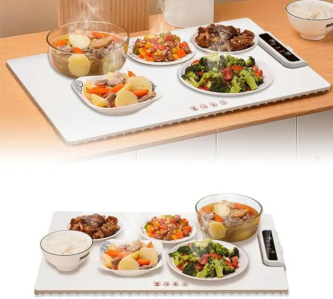 Electric Warming Tray with Adjustable Temperature