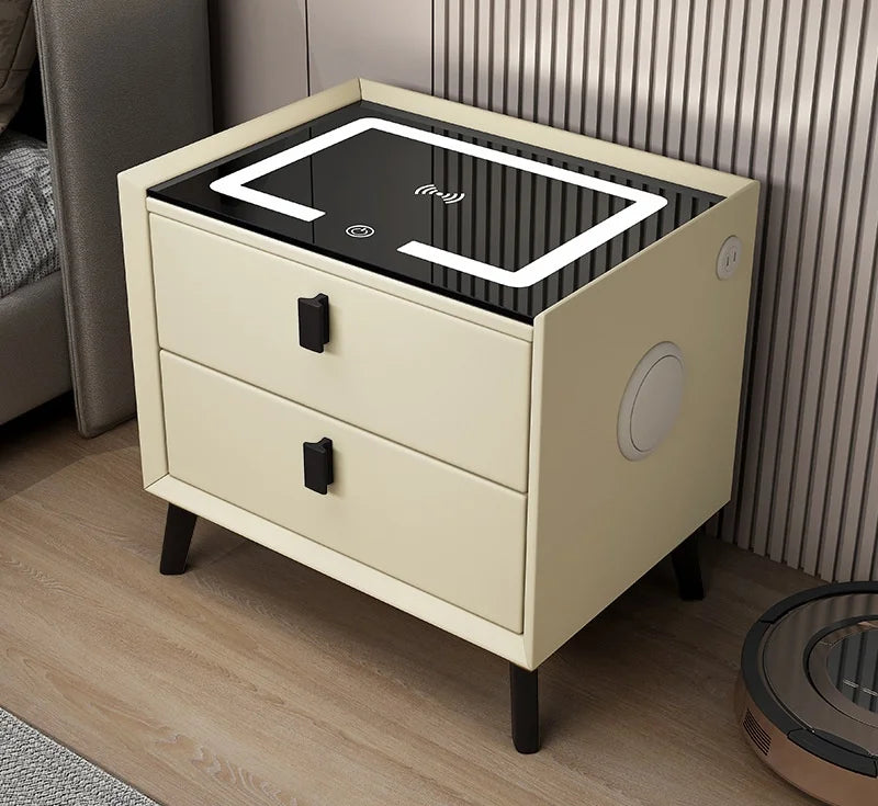 Nordic Style Smart Bedside Table