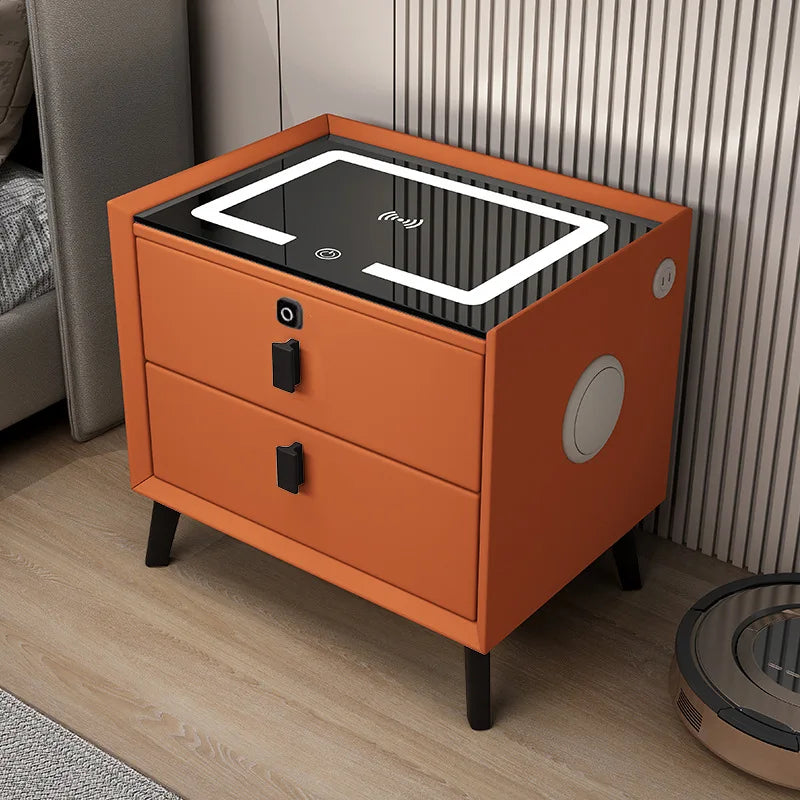 Nordic Style Smart Bedside Table